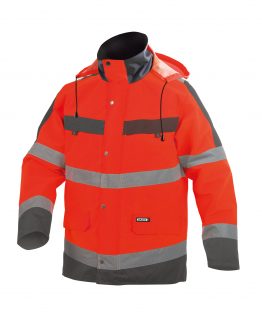 atlantis_high-visibility-waterproof-parka_fluo-red-cement-grey_front