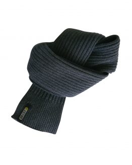 aura_knitted-scarf_anthracite-grey_front