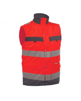 bilbao_high-visibility-body-warmer_fluo-red-cement-grey_front