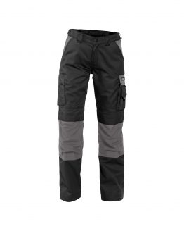 boston-women_two-tone-work-trousers-with-knee-pockets_black-cement-grey_front