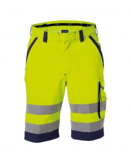 lucca_high-visibility-work-shorts_fluo-yellow-navy_front