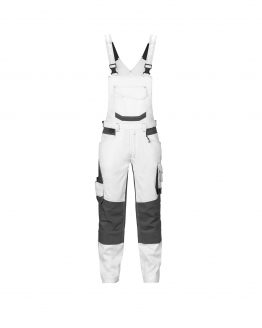tronix-painters_painter-brace-overall-with-stretch-and-knee-pockets_white-anthracite-grey_front