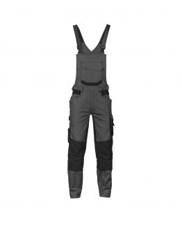 tronix_brace-overall-with-stretch-and-knee-pockets_anthracite-grey-black_front