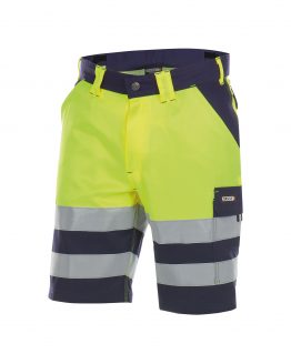 venna_high-visibility-work-shorts_navy-fluo-yellow_front