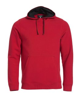 Clique Classic Hoody rood xs