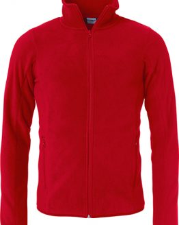 Clique Basic Polar Fleece Jacket rood xs