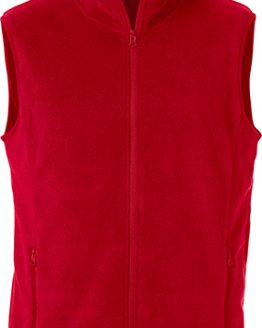 Clique Basic Polar Fleece Vest rood xs
