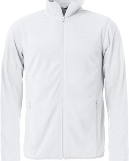 Clique Basic Micro Fleece Jacket wit xs