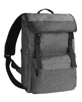 Clique Melange backpack grijsmelange